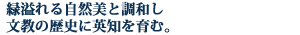 Active-Design Life街と個性が響きあう